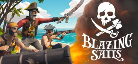 Blazing Sails Steam header artwork