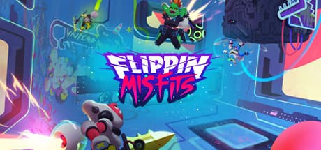 Flippin Misfits Steam header artwork