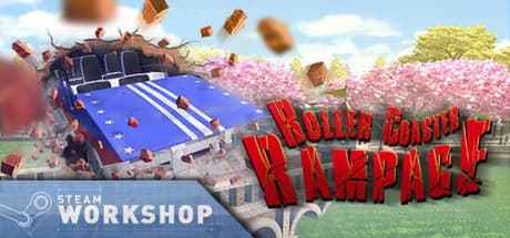 Roller Coaster Rampage Steam header artwork