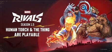Marvel Rivals Steam header artwork