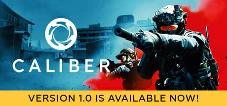 Caliber Steam header artwork
