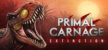 Primal Carnage Steam header artwork