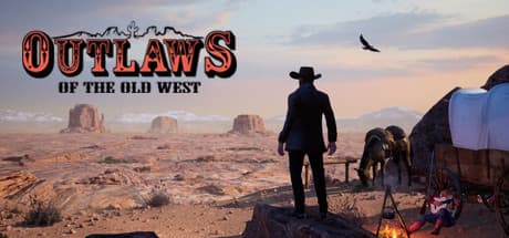 Outlaws of the Old West Steam header artwork